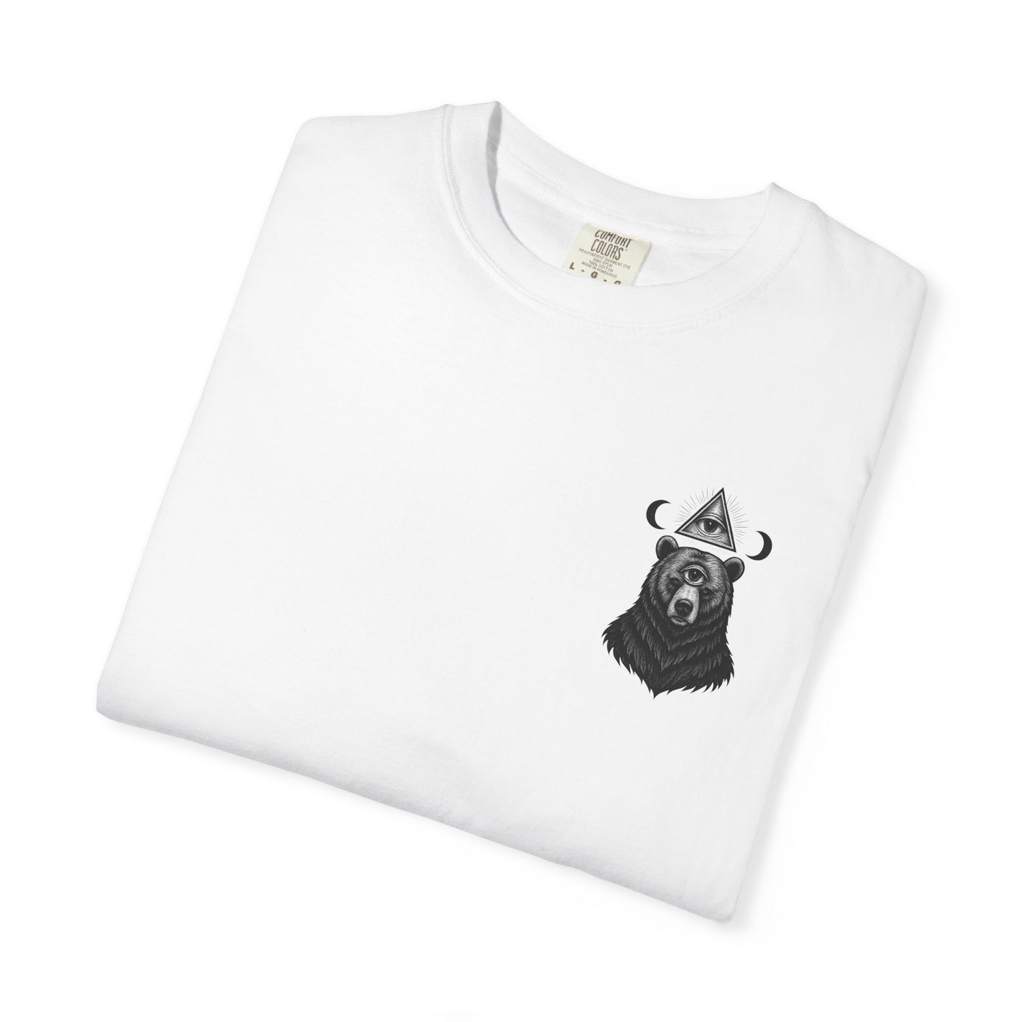 Bear Shirt, Art Tee, Unisex Graphic T-Shirt, Boho Style Gift, Unique Nature Apparel