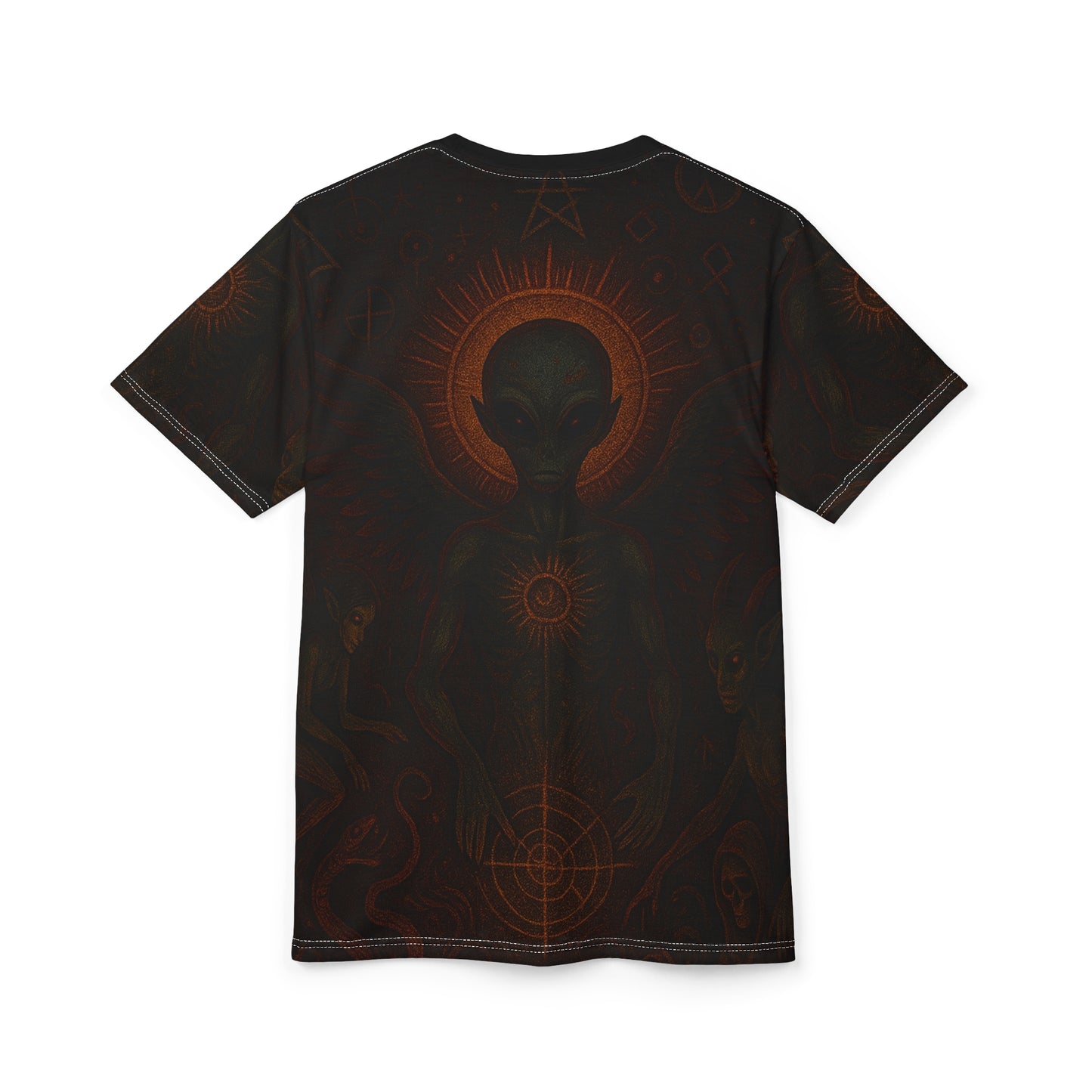 Ancient Traveler by Trueiluminati Unisex Tee, Unique Graphic Tee, Sci-Fi T-Shirt, Gift for Space Lovers, Men's & Women's Casual Wear