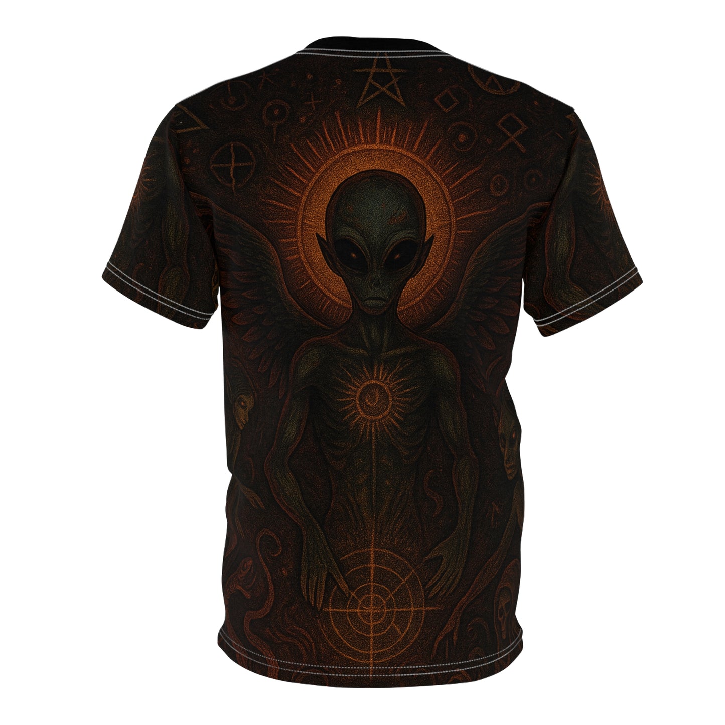 Ancient Traveler by Trueiluminati Unisex Tee, Unique Graphic Tee, Sci-Fi T-Shirt, Gift for Space Lovers, Men's & Women's Casual Wear