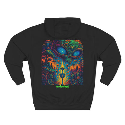 Psychedelic Three-Panel Fleece Hoodie, Cozy Hoodie for Festival Lovers, Unique Gift for Art Enthusiasts, Perfect for Casual Outings, [...]