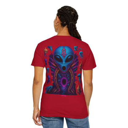 Deep Sea Portal By Trueiluminati T-shirt - Vibrant Unisex Tee for Sci-Fi Lovers, Casual Wear, Unique Gift for Birthdays, Festivals, or Everyday Style