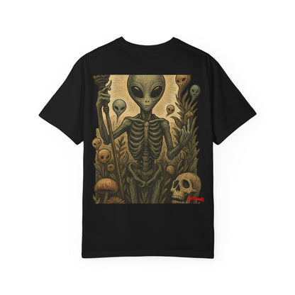 Seeker Alien By Trueiluminati -Inspired Unisex T-Shirt, Cool Graphic Tee, Gift for Sci-Fi Lovers, Trendy Streetwear, Casual Everyday Wear