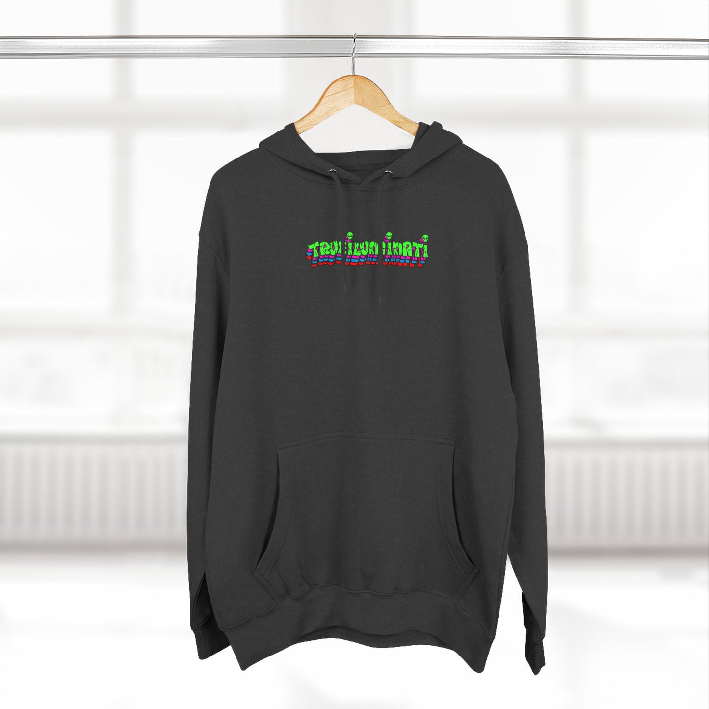 Earth Elemental Shaman Hoodie – By Trueiluminati Vision, Cosmic Streetwear, Unisex Style